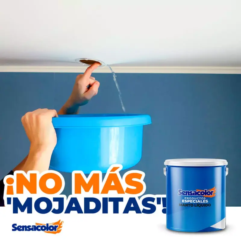 Impermeabilizante Manto Liquido Sensacolor