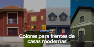 Colores para frentes de casasmodernas