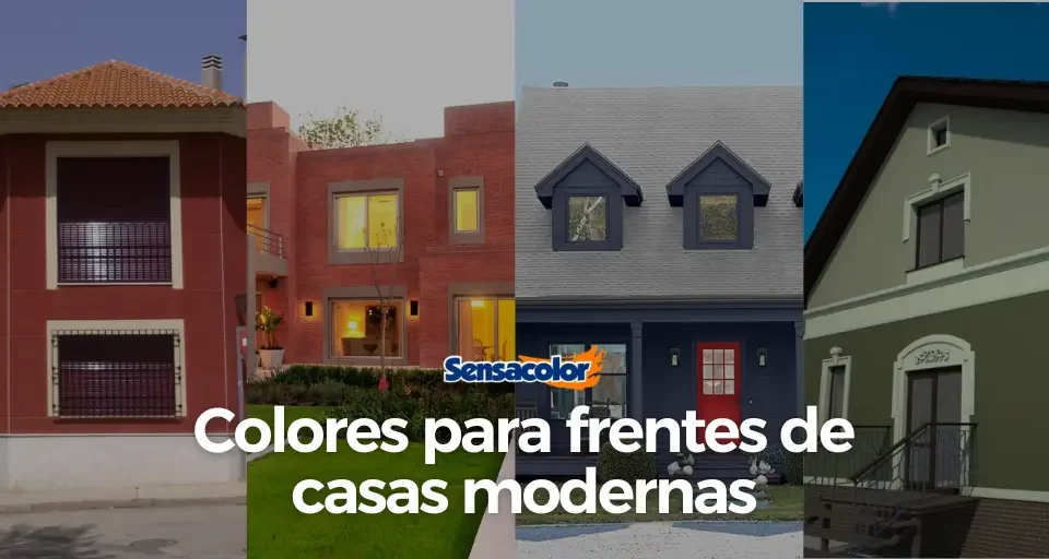 Colores para frentes de casasmodernas